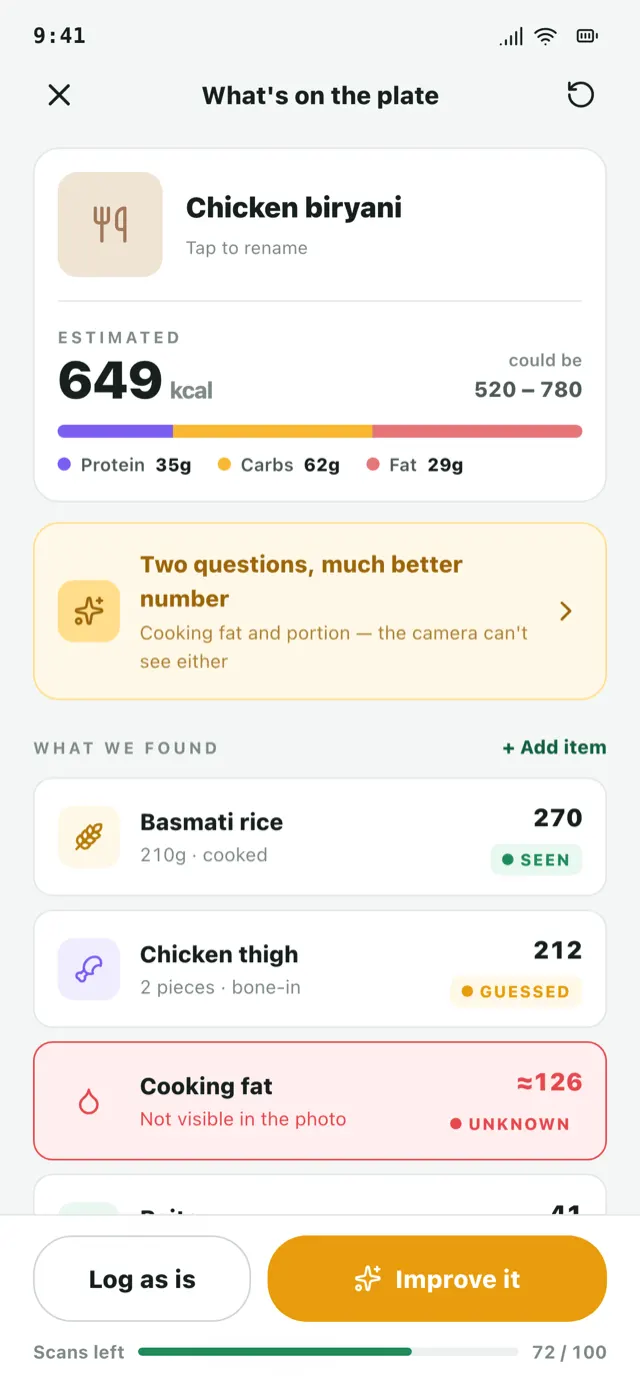 AskCal — result