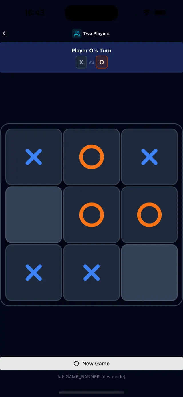 Tic Tac Toe — local